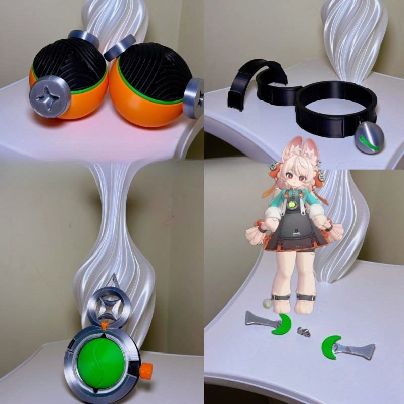 3D Printing Rabbit - Zhao Cosplay Game Zenless Zone Zero