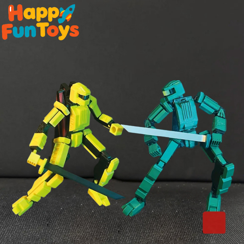 3D Printing Joint - Creative Multi-Jointed Movable Shapeshift Robot 3D
