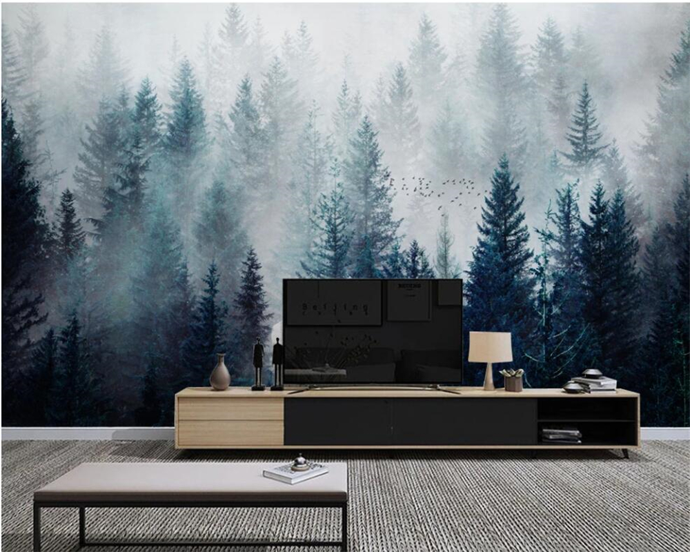 3D Printing Heat Resistant Material - Custom Photo Wallpaper forest bird landscape