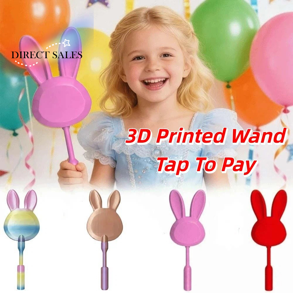 3D Printing Rabbit - Creative 3D Printed Wand Tap To