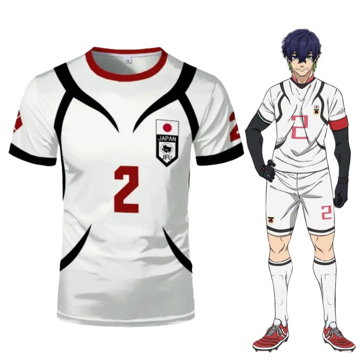 3D Printing Jersey - Anime Aiku Shirt Cosplay Costumes #2