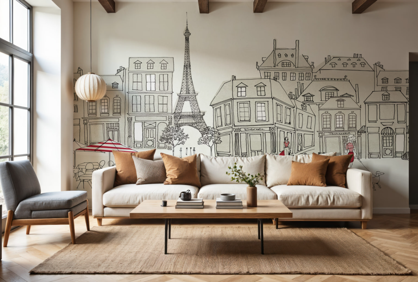 3D Printing Heat Resistant Material - Custom sized murals, hand drawn lines,