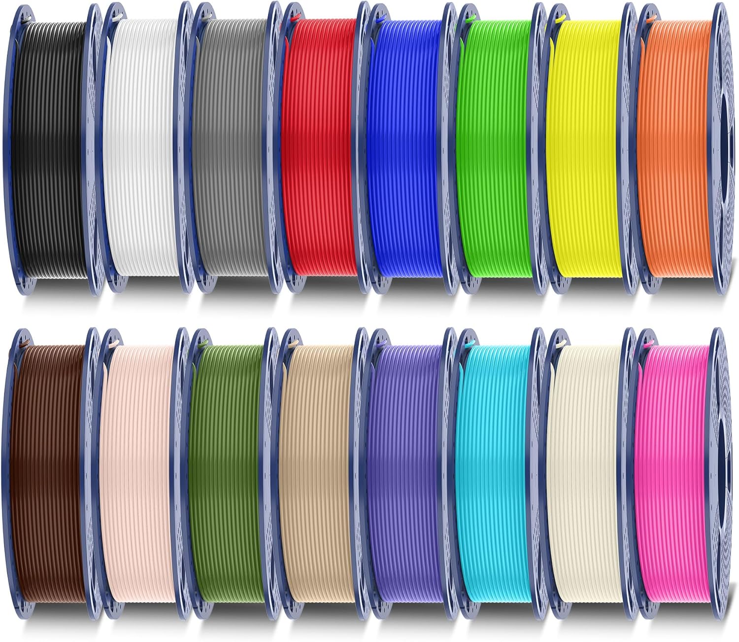 Petg Filament - 16 Color PETG Filament Bundle, 1.75mm,