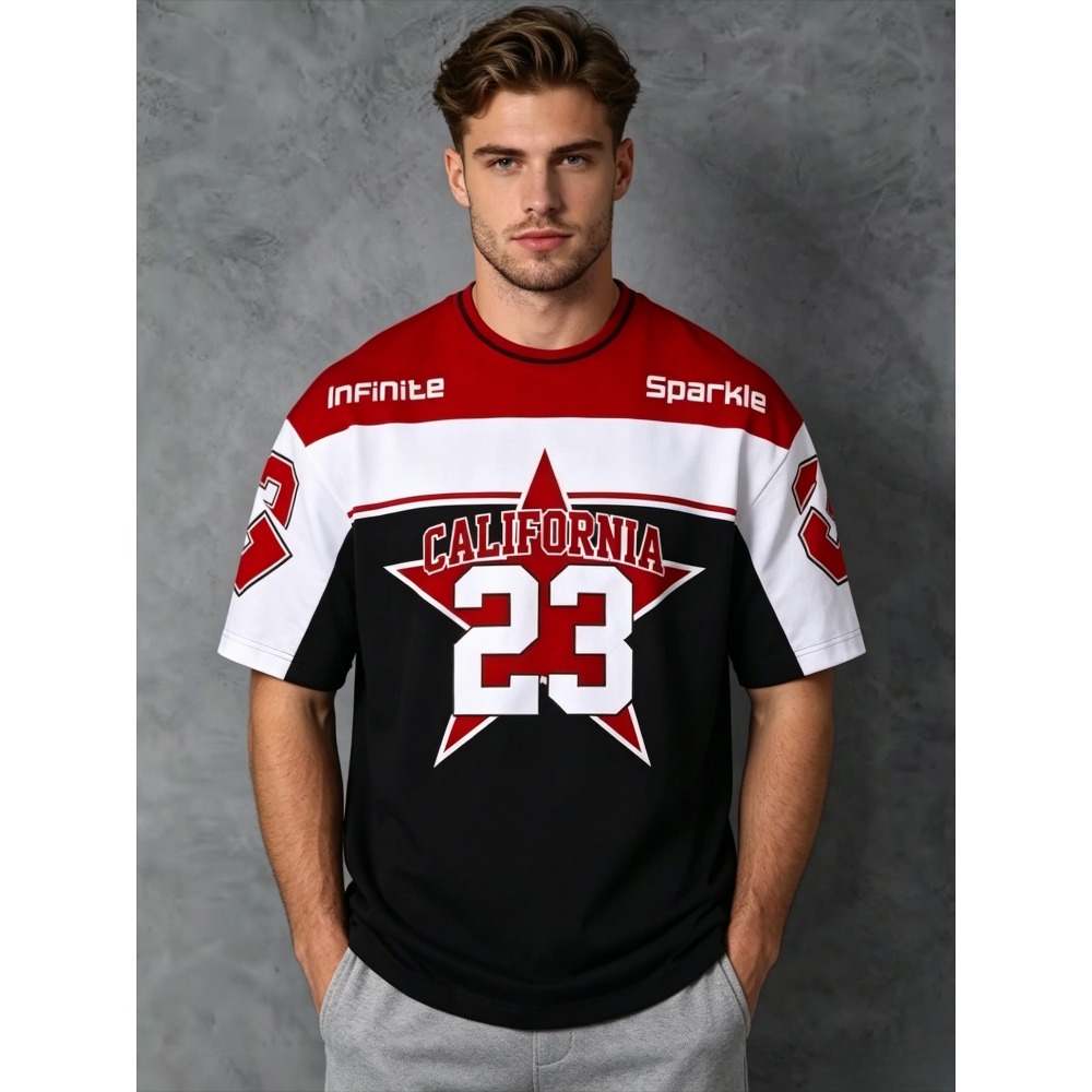 3D Printing Jersey - 2026 summer The new men's sports