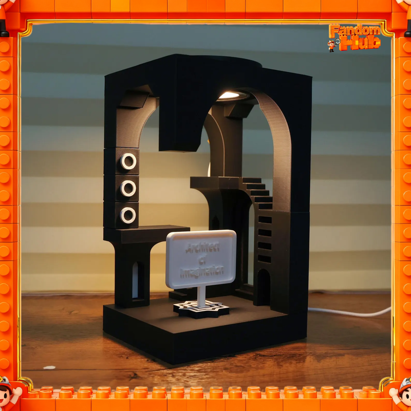 3D Printing Household Items - Monument Valley Decorative Light 3d Printed