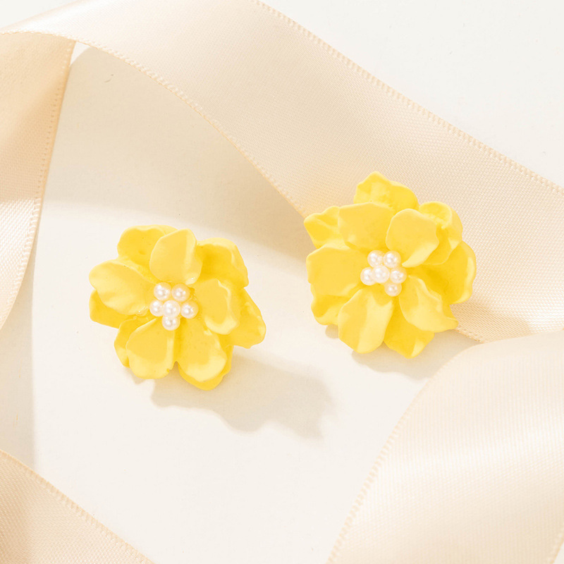 3D Pink White Flower Earrings  - 3D Printing Earrings recensie en prijs