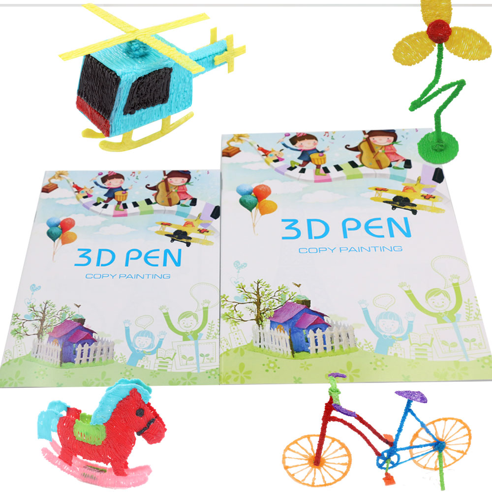 3D Pen Drawing Book Suitable f - 3D Printing Templates Free recensie en prijs