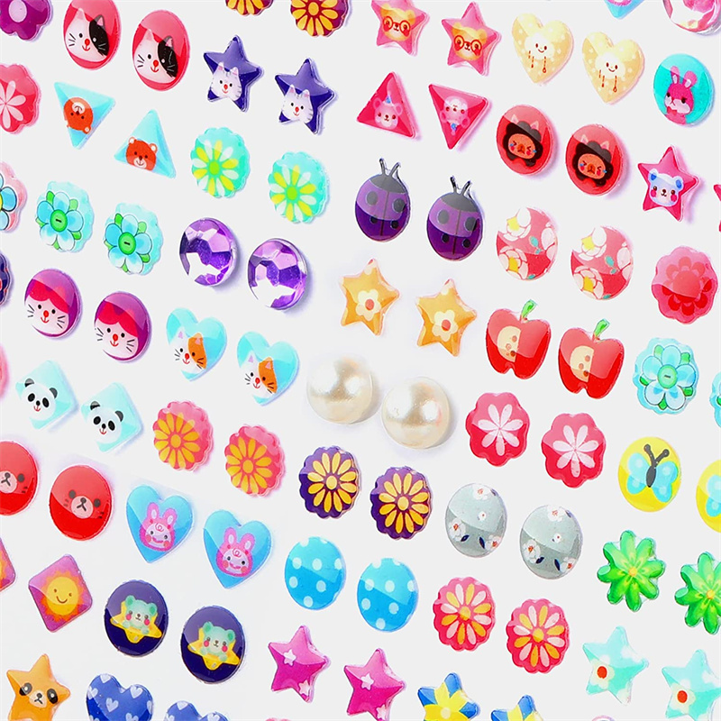 3D Self Adhesive Sticker Earri - 3D Printing Earrings recensie en prijs