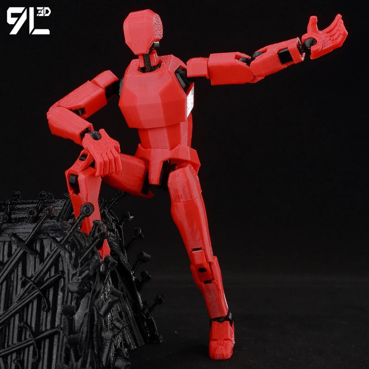 9L3D Printed Dummy13 Lucky13 T - 3D Printing Joint recensie en prijs