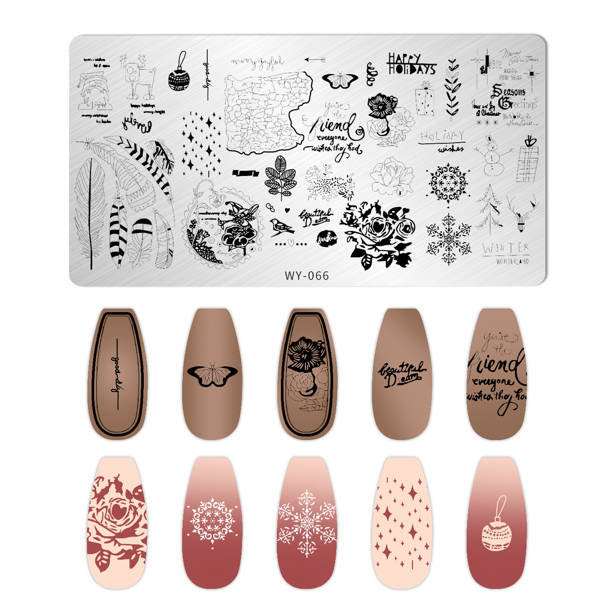 Leaves Flower Nail Art Stampin - 3D Printing Templates Free recensie en prijs