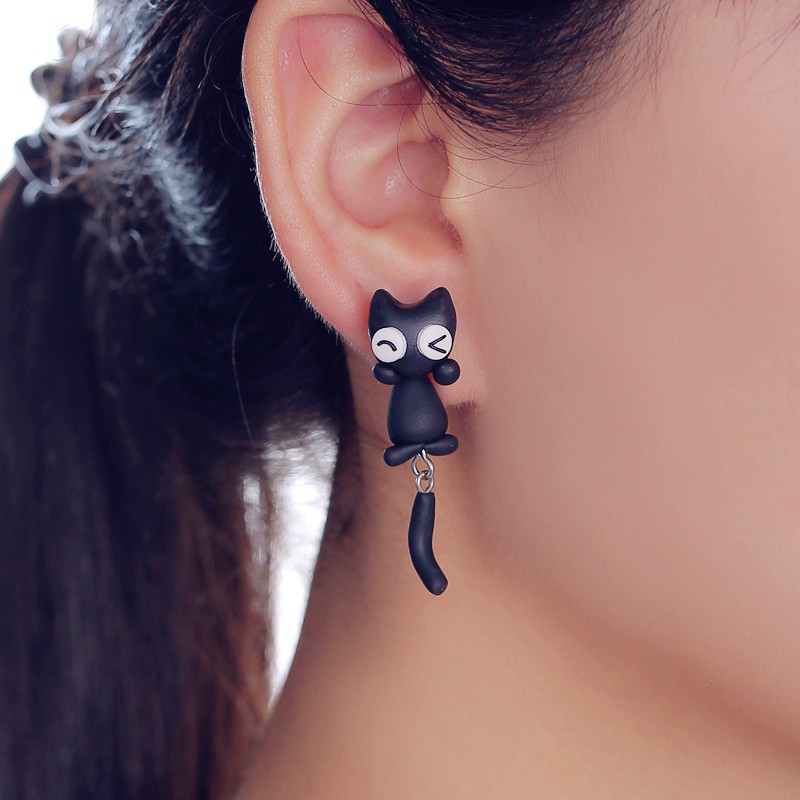 Handmade Polymer Clay Stud Ear - 3D Printing Earrings recensie en prijs
