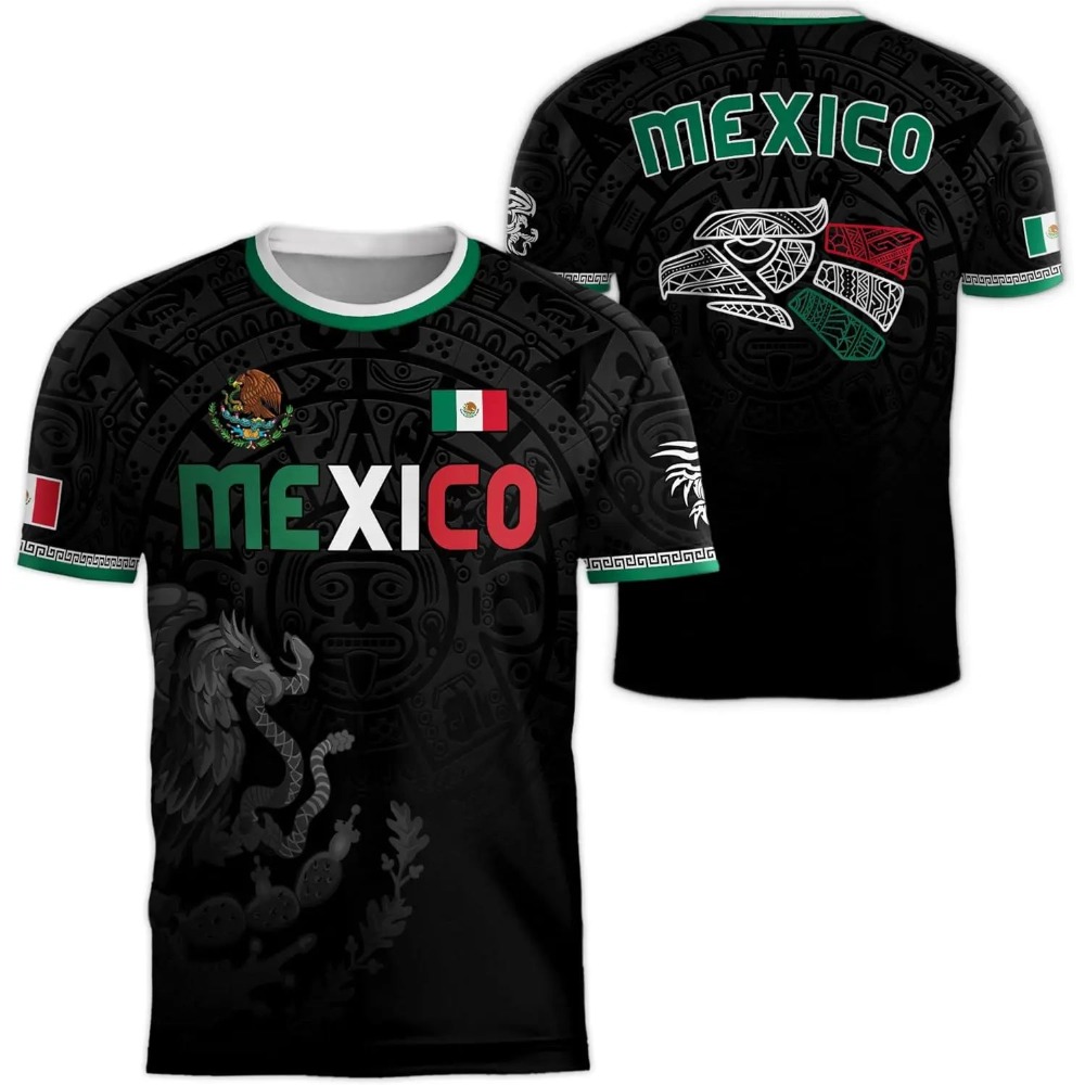 2026 Mexico National Flag Prin - 3D Printing Jersey recensie en prijs