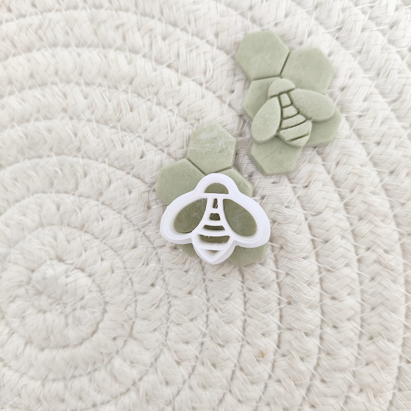 3D Bee Honeycomb Earring Cutti - 3D Printing Earrings recensie en prijs