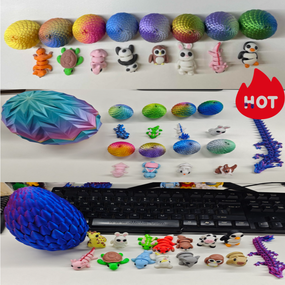 1Set 3D Printed Dragon Eggs wi - 3D Printing Joint recensie en prijs