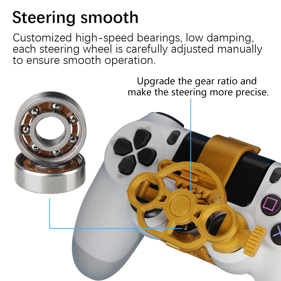 Gaming Racing Wheel Mini Steer - 3D Printing Games Free recensie en prijs