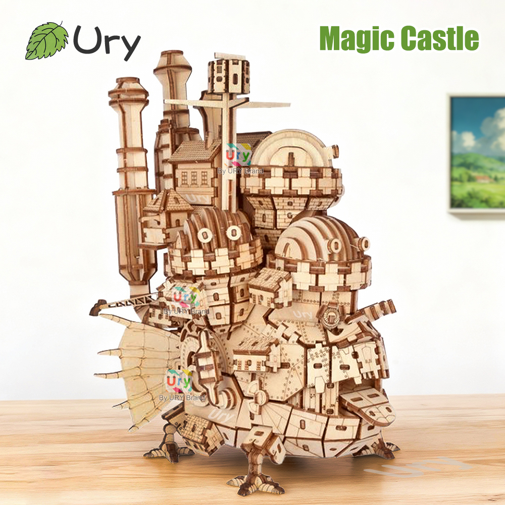 URY 3D Wooden Puzzle Creative  - 3D Printing Steel recensie en prijs