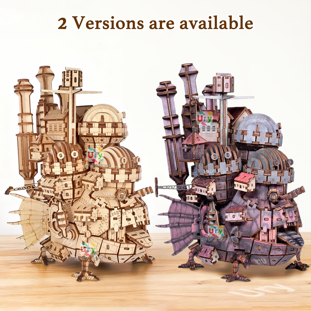 URY 3D Wooden Puzzle Creative  - 3D Printing Steel recensie en prijs