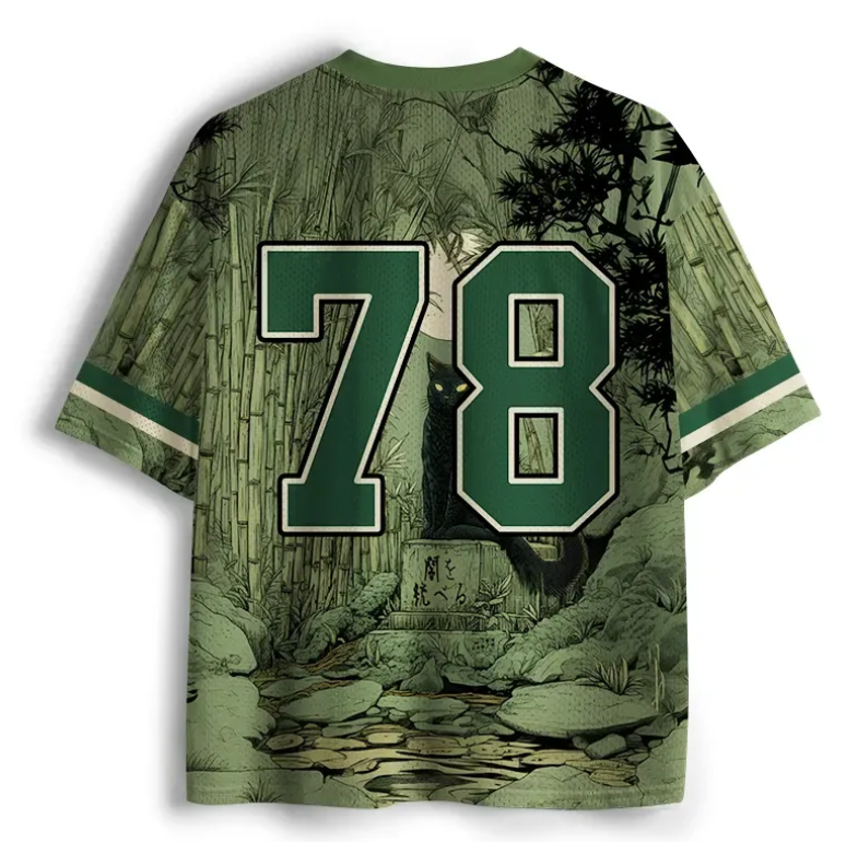 Bamboo Forest and Flowing Wate - 3D Printing Jersey recensie en prijs