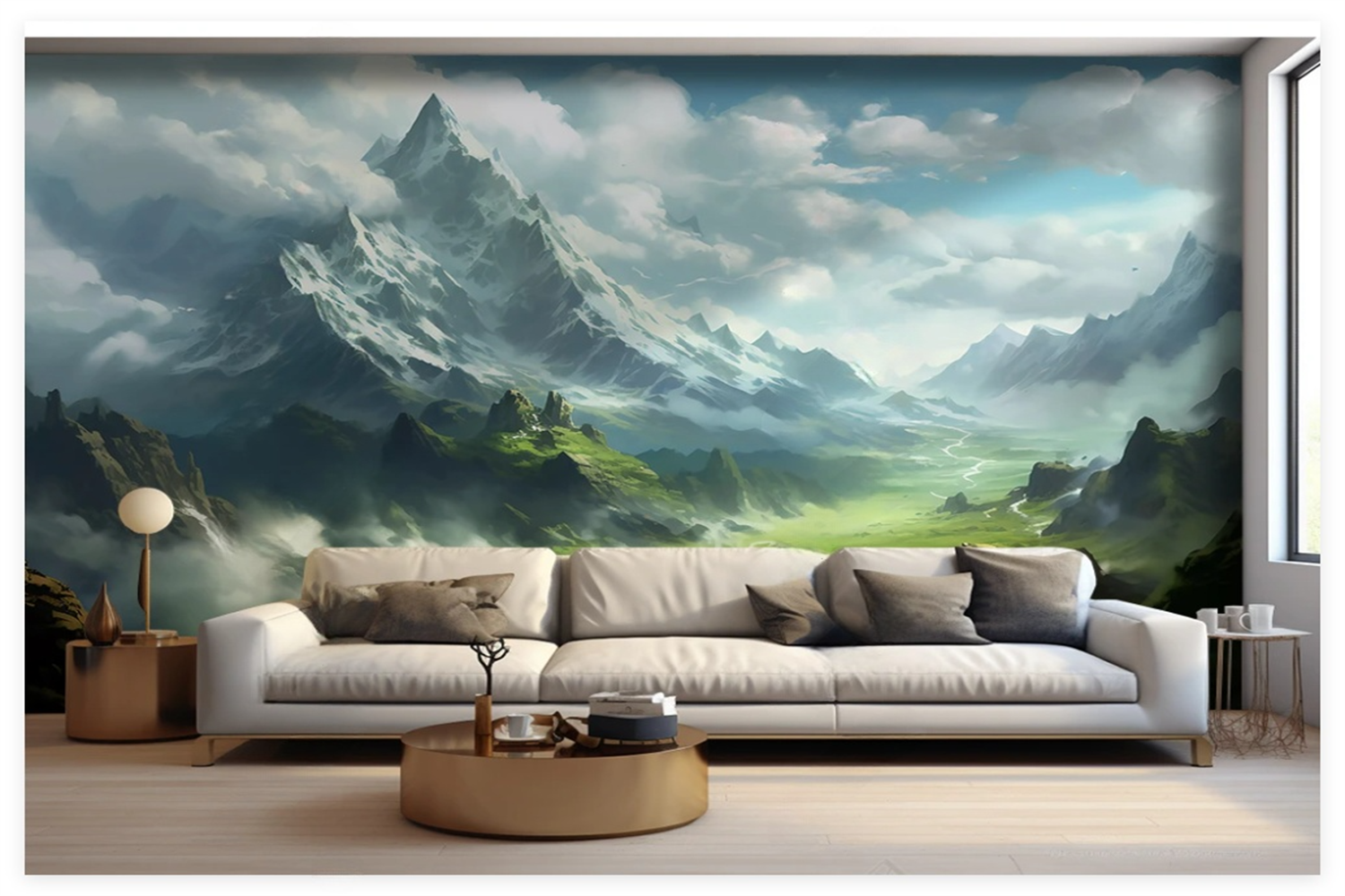 Custom size mural photo snow m - 3D Printing Heat Resistant Material recensie en prijs