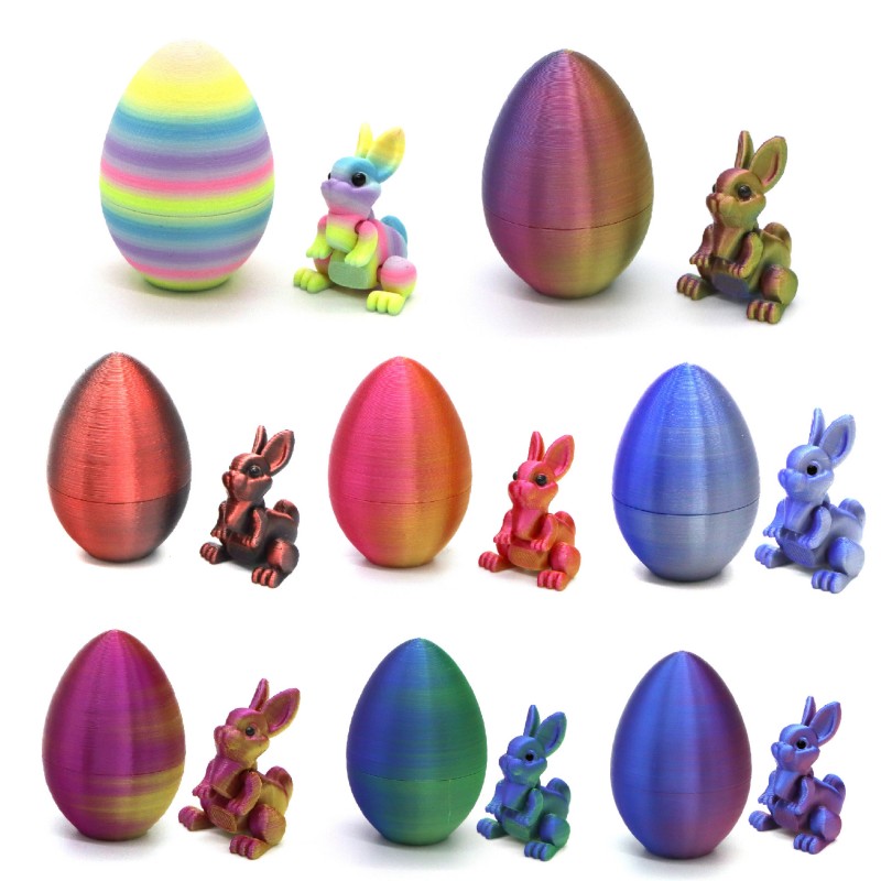 Easter Bunny Ornament 3D Print - 3D Printing Rabbit recensie en prijs