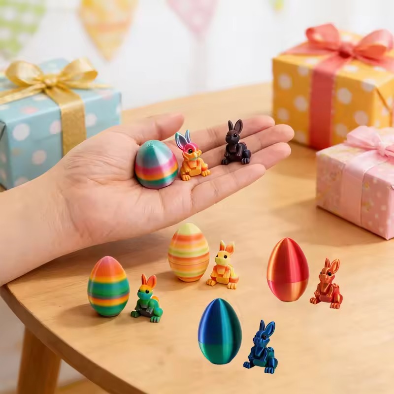 Easter Bunny Ornament 3D Print - 3D Printing Rabbit recensie en prijs