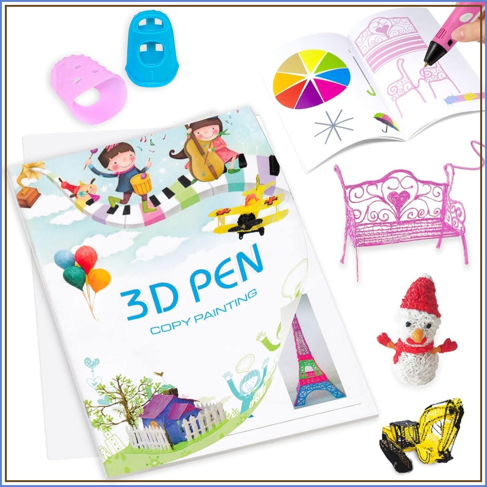 3D Pen Printing Drawing Book,  - 3D Printing Templates Free recensie en prijs