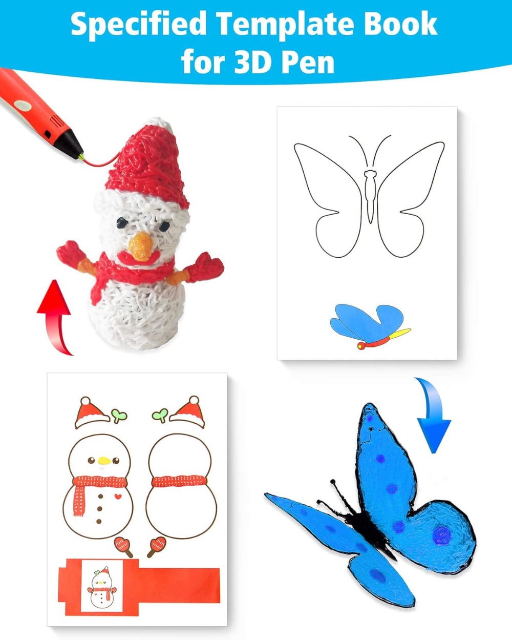 3D Pen Printing Drawing Book,  - 3D Printing Templates Free recensie en prijs