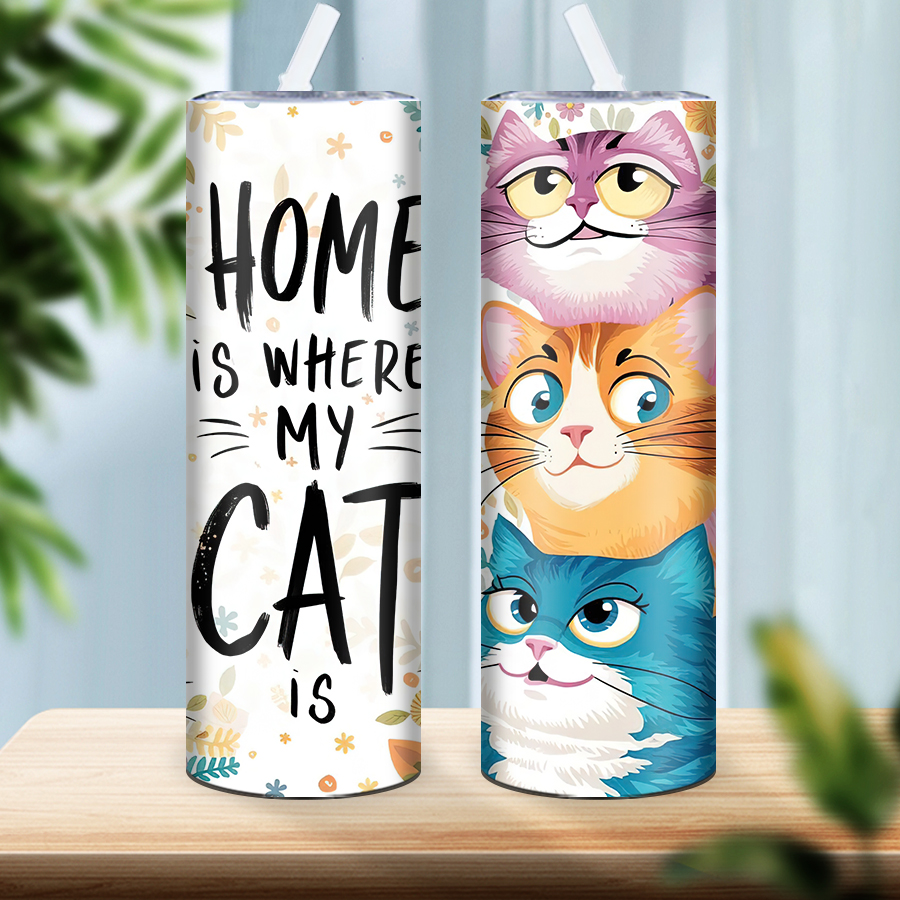 20oz 3D Print Cute Cat Tumbler - 3D Printing Steel recensie en prijs