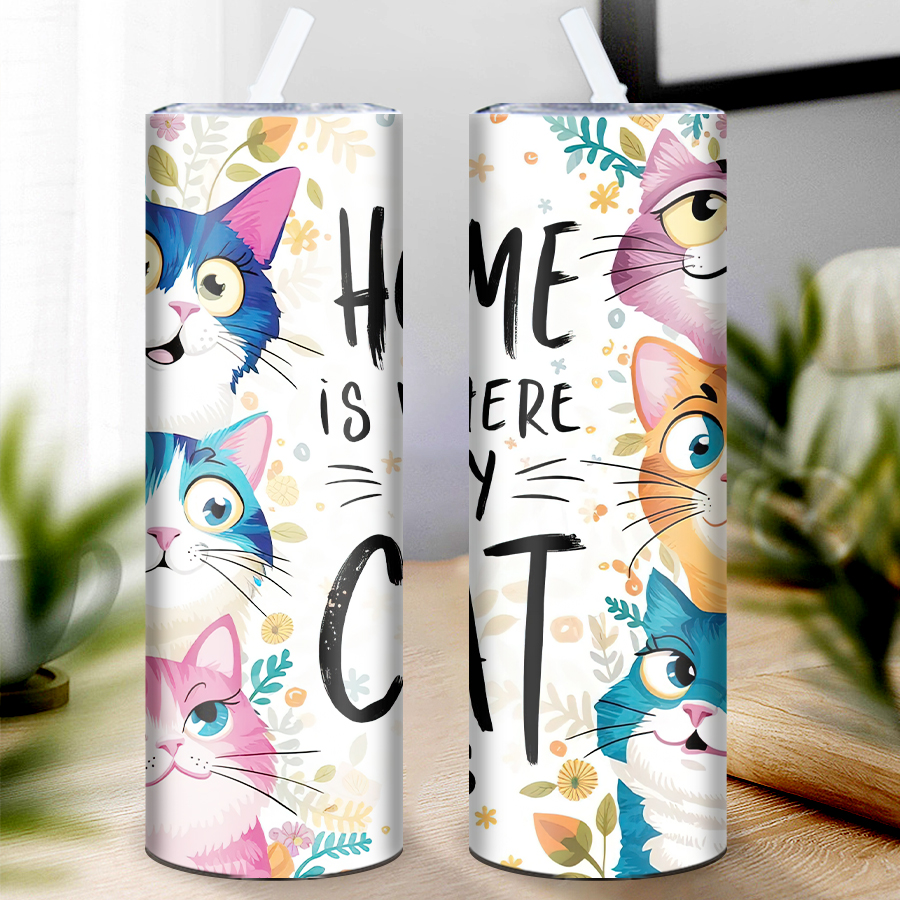 20oz 3D Print Cute Cat Tumbler - 3D Printing Steel recensie en prijs