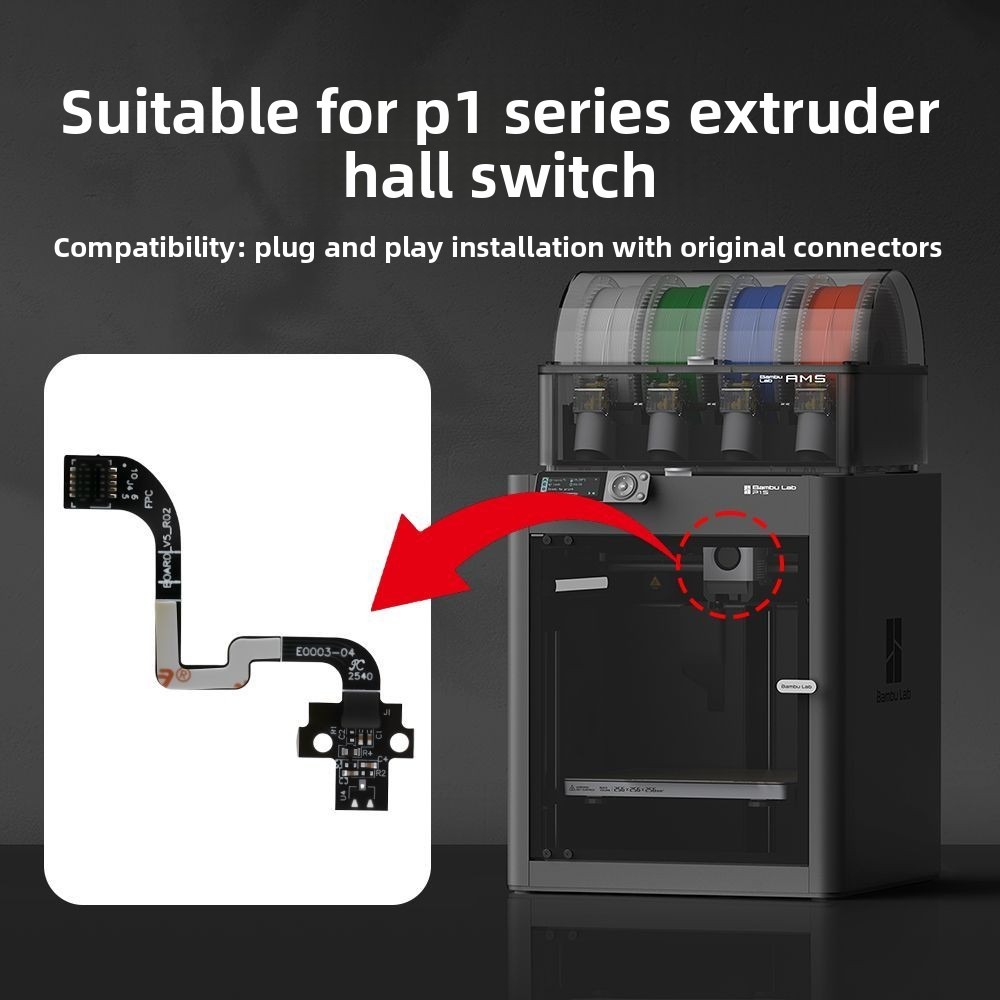 For A1/A1mini/P1P/P1S Hall Swi - Motherboard 3D Printer recensie en prijs