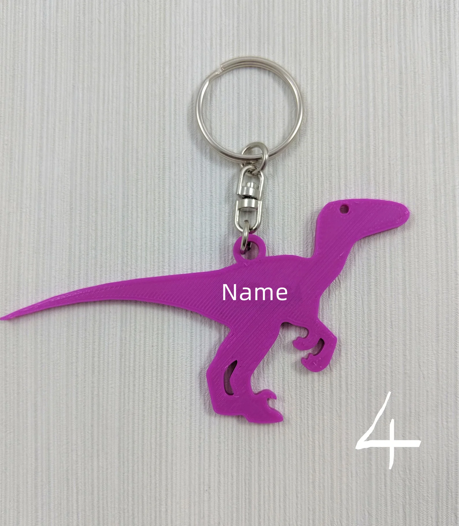 Custom Name Keychains 3D Print - 3D Printing Steel recensie en prijs