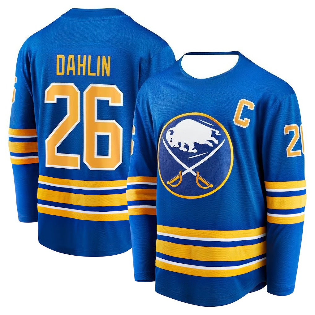 Hockey Jersey - Blue with Yell - 3D Printing Jersey recensie en prijs
