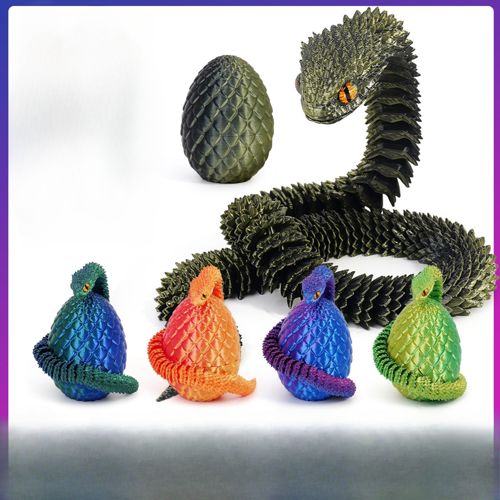 3D Printed Viper Snake Model w - 3D Printing Joint recensie en prijs