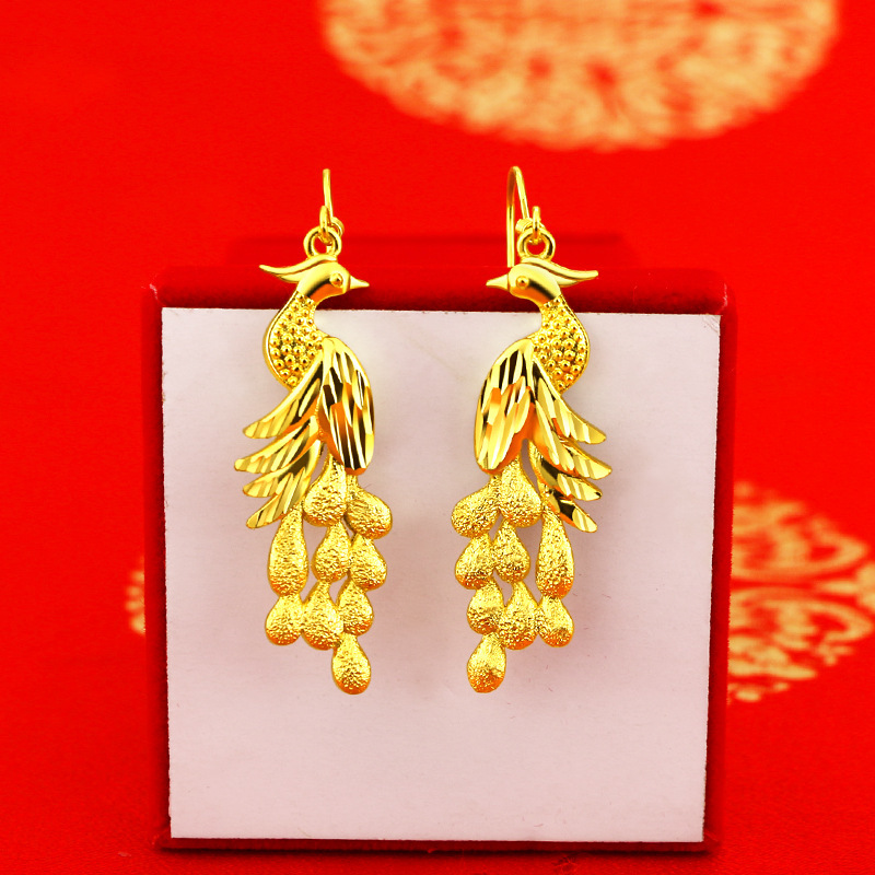 Fashion 14K Yellow Gold Color  - 3D Printing Earrings recensie en prijs