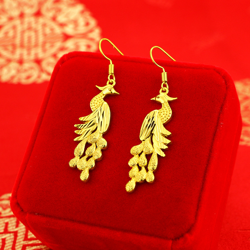 Fashion 14K Yellow Gold Color  - 3D Printing Earrings recensie en prijs