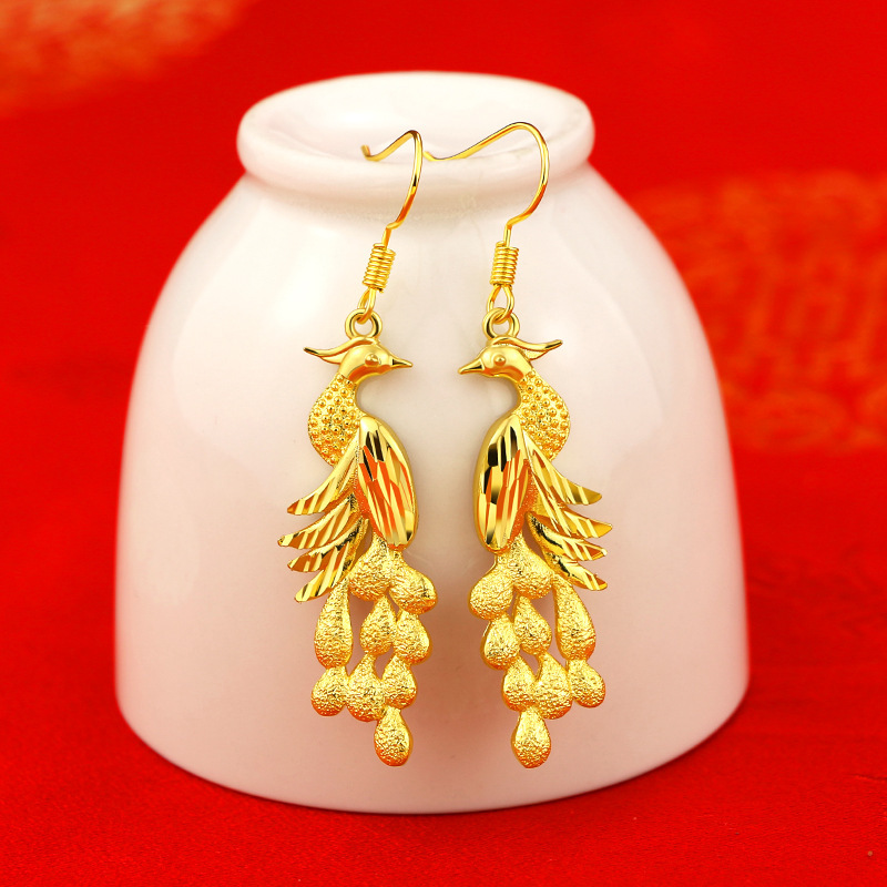 Fashion 14K Yellow Gold Color  - 3D Printing Earrings recensie en prijs