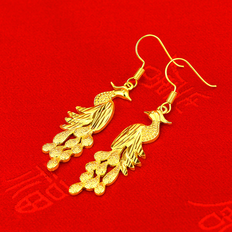Fashion 14K Yellow Gold Color  - 3D Printing Earrings recensie en prijs