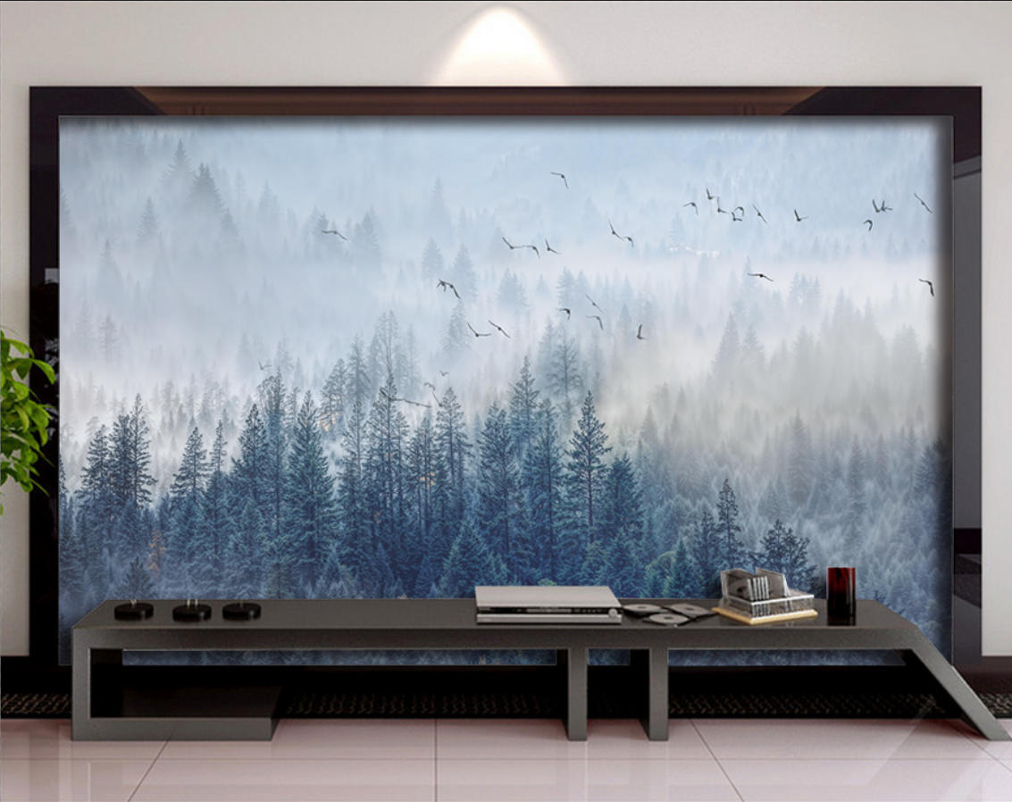 Custom Photo Wallpaper forest  - 3D Printing Heat Resistant Material recensie en prijs