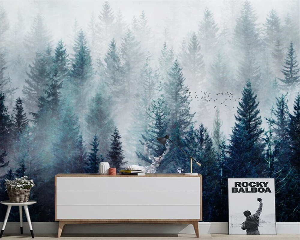 Custom Photo Wallpaper forest  - 3D Printing Heat Resistant Material recensie en prijs