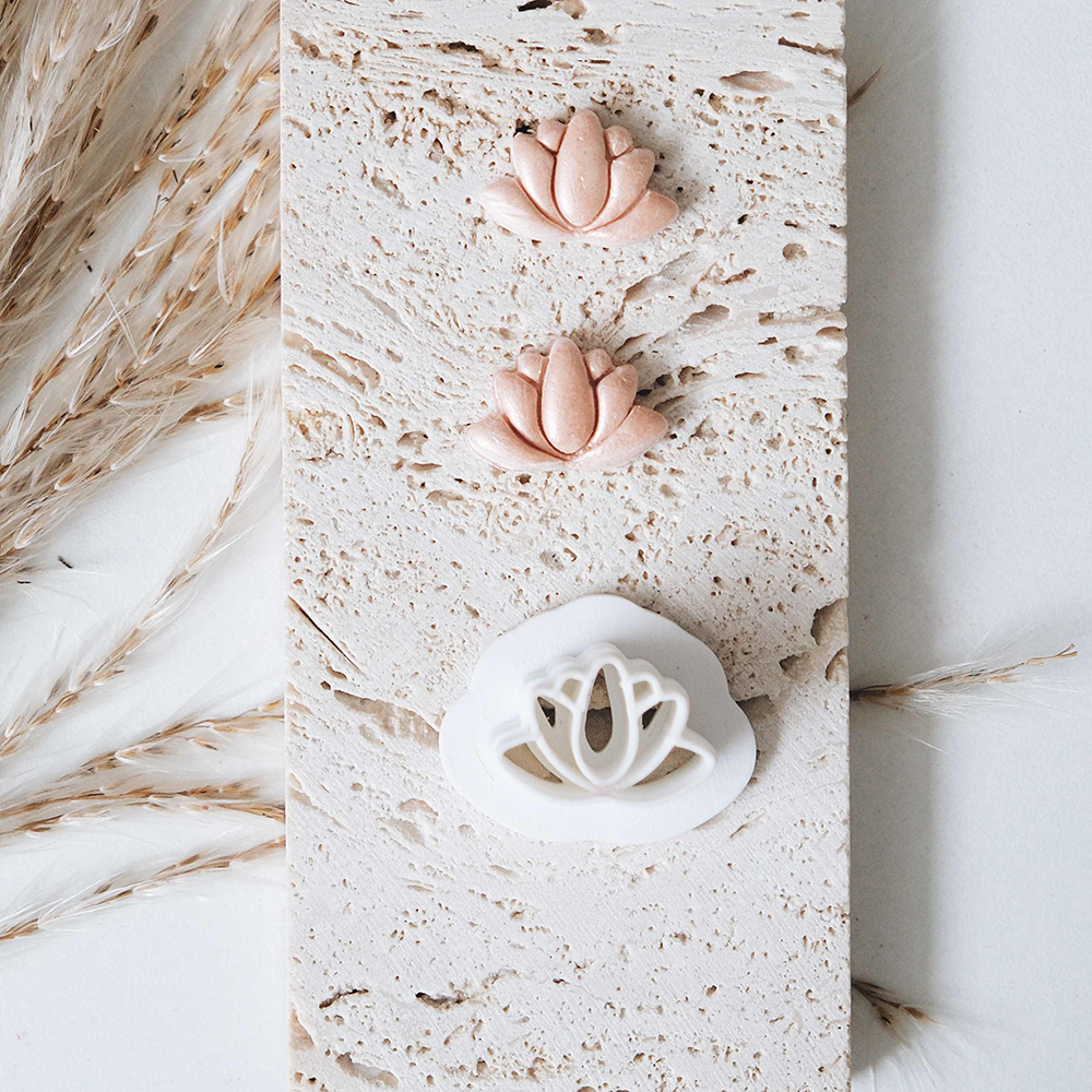 1pc Lotus Flower Clay Cutters  - 3D Printing Earrings recensie en prijs