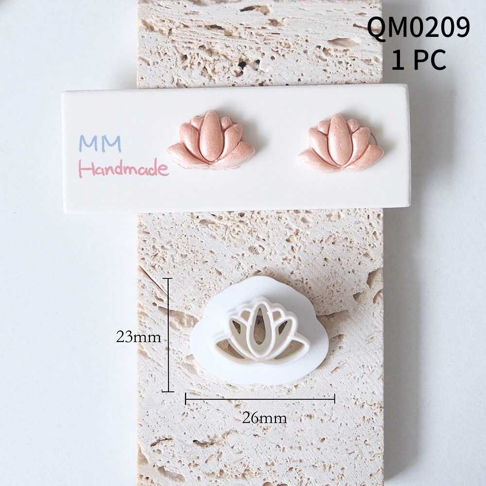 1pc Lotus Flower Clay Cutters  - 3D Printing Earrings recensie en prijs