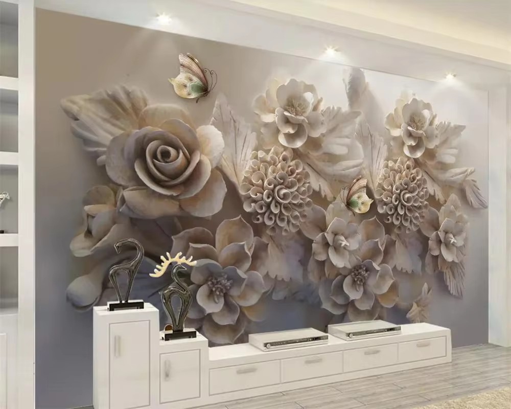 Custom size mural 3d Wallpaper - 3D Printing Heat Resistant Material recensie en prijs