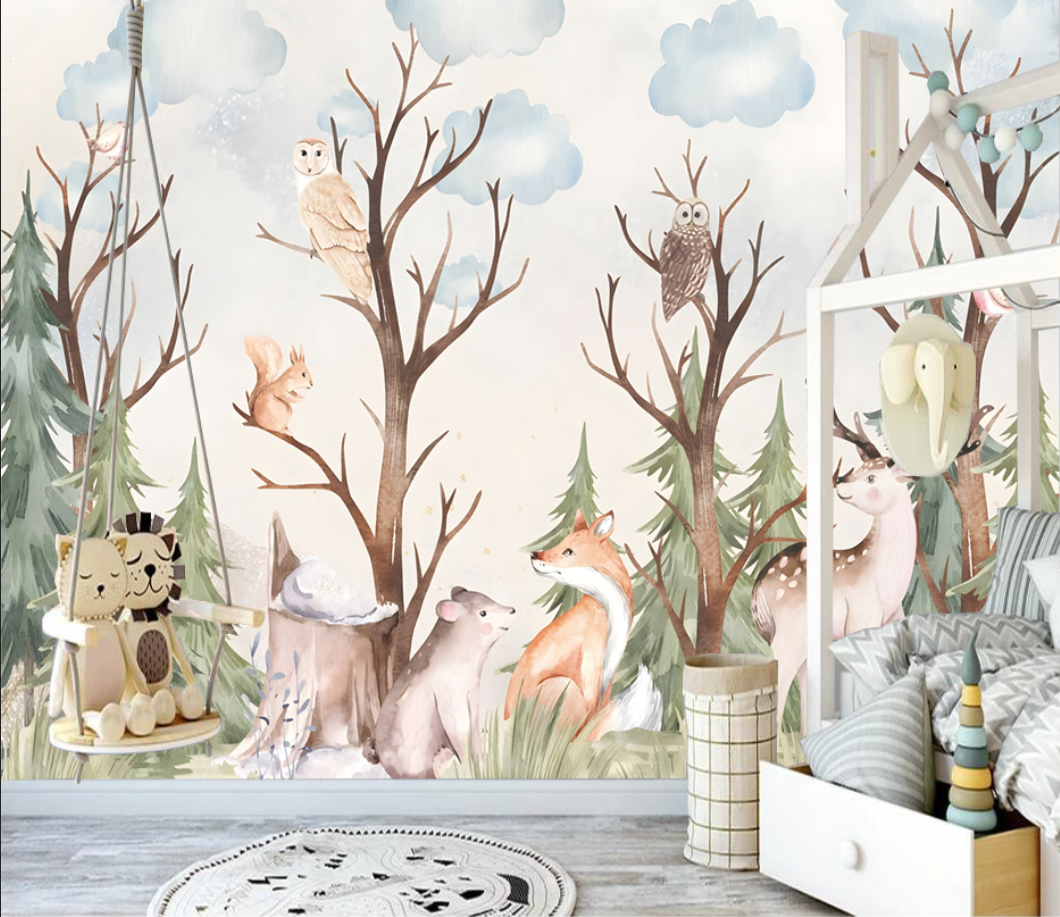 Custom 3D Wallpaper Mural sika - 3D Printing Heat Resistant Material recensie en prijs