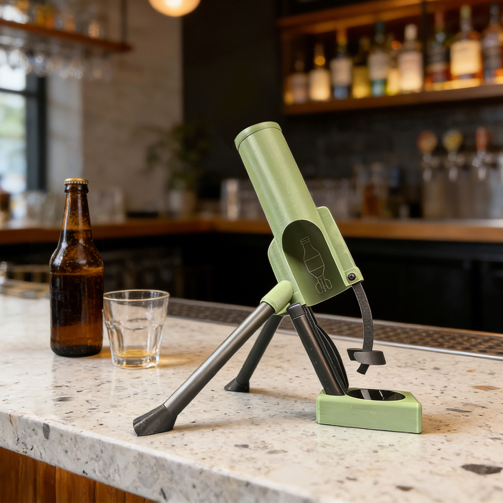 Fun 3D Printed Mortar Beer Bot - 3D Printing Stainless Steel recensie en prijs