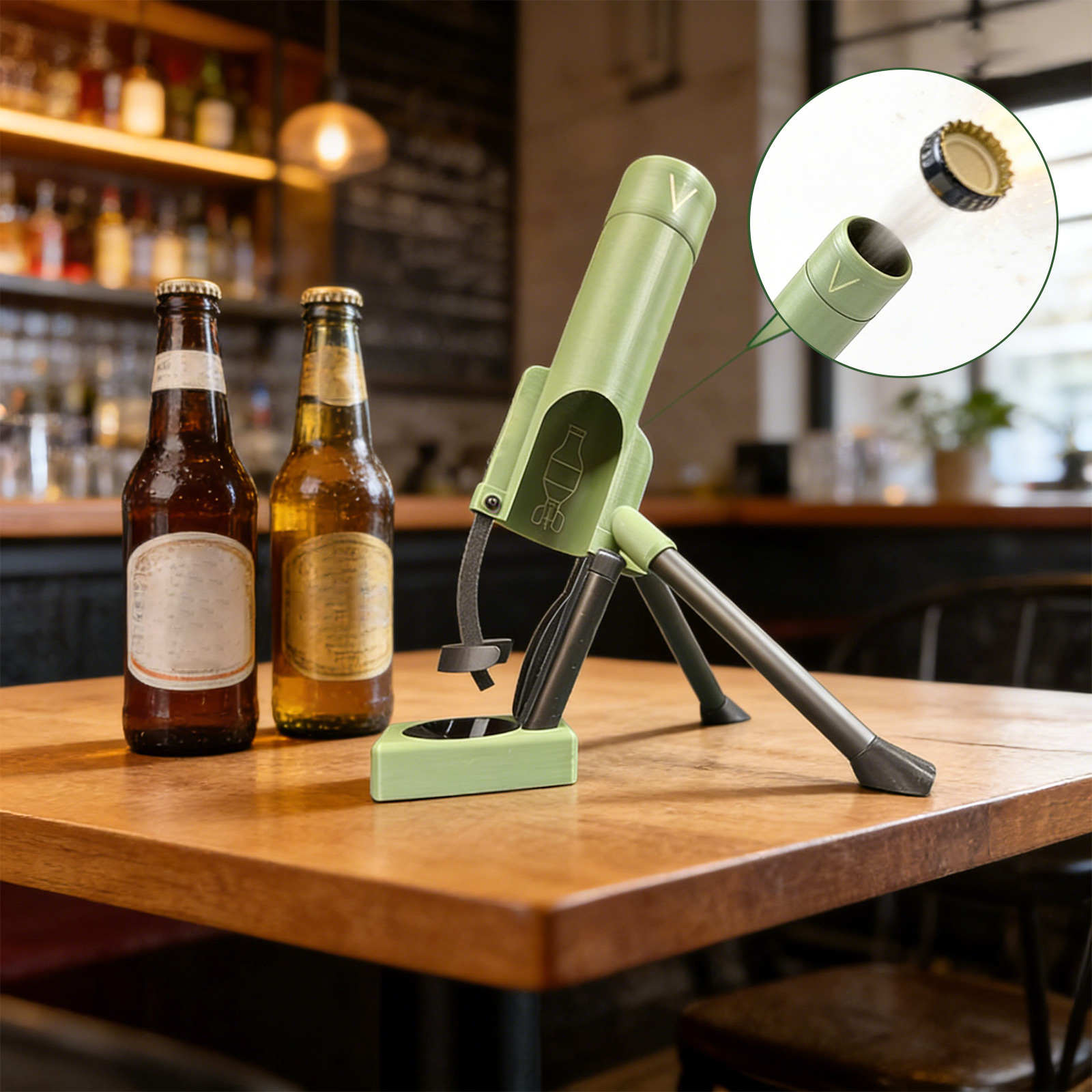 Fun 3D Printed Mortar Beer Bot - 3D Printing Stainless Steel recensie en prijs