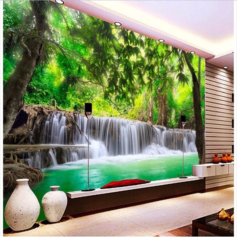 Custom size wallpaper HD Jungl - 3D Printing Heat Resistant Material recensie en prijs