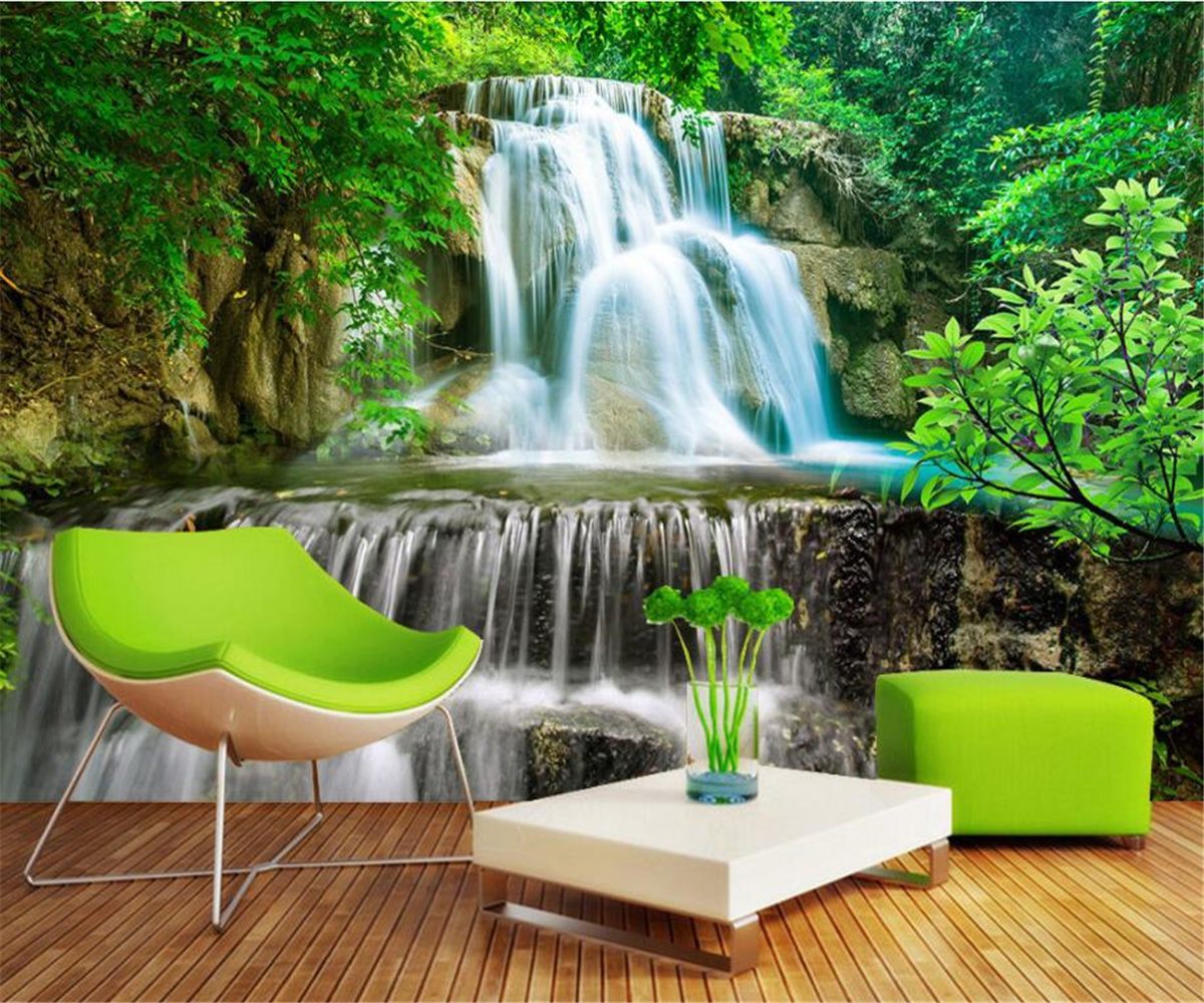 Custom Waterfall Mural 3D Self - 3D Printing Heat Resistant Material recensie en prijs