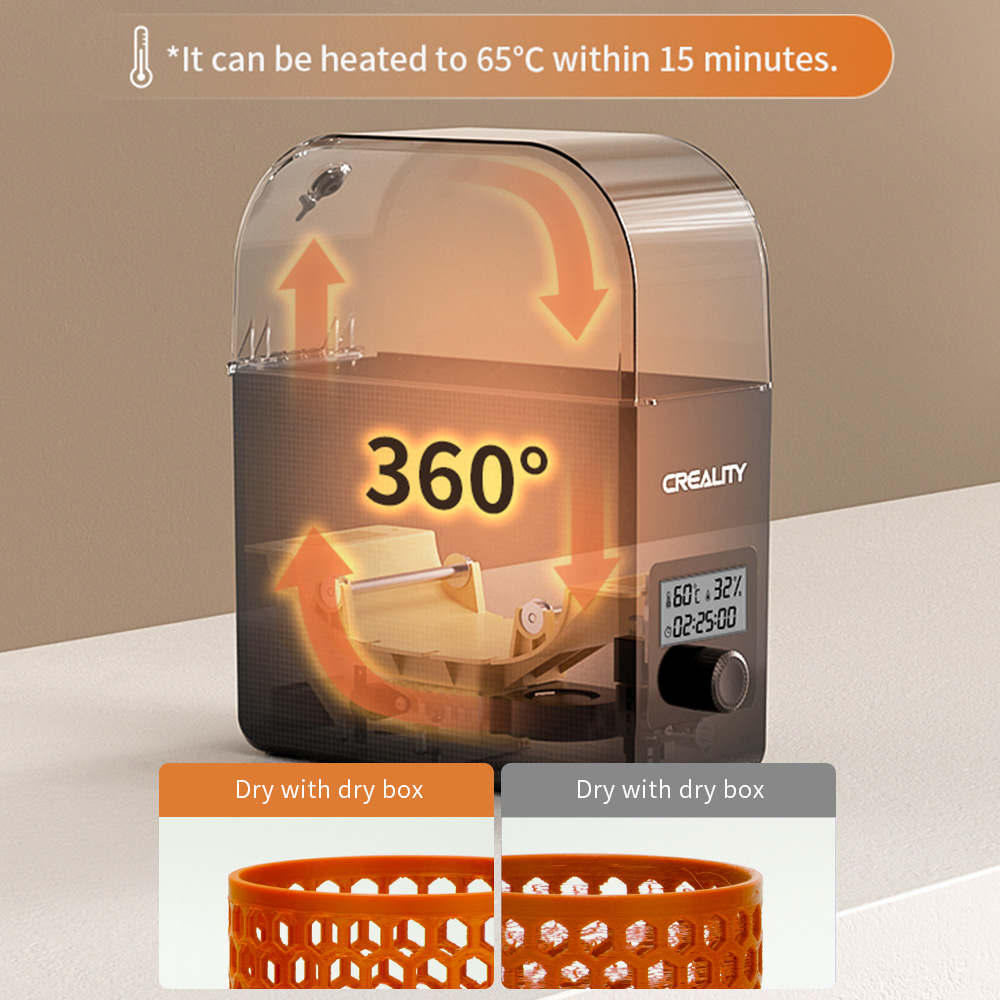 Creality Filament Dryer Upgrad - Petg Filament recensie en prijs