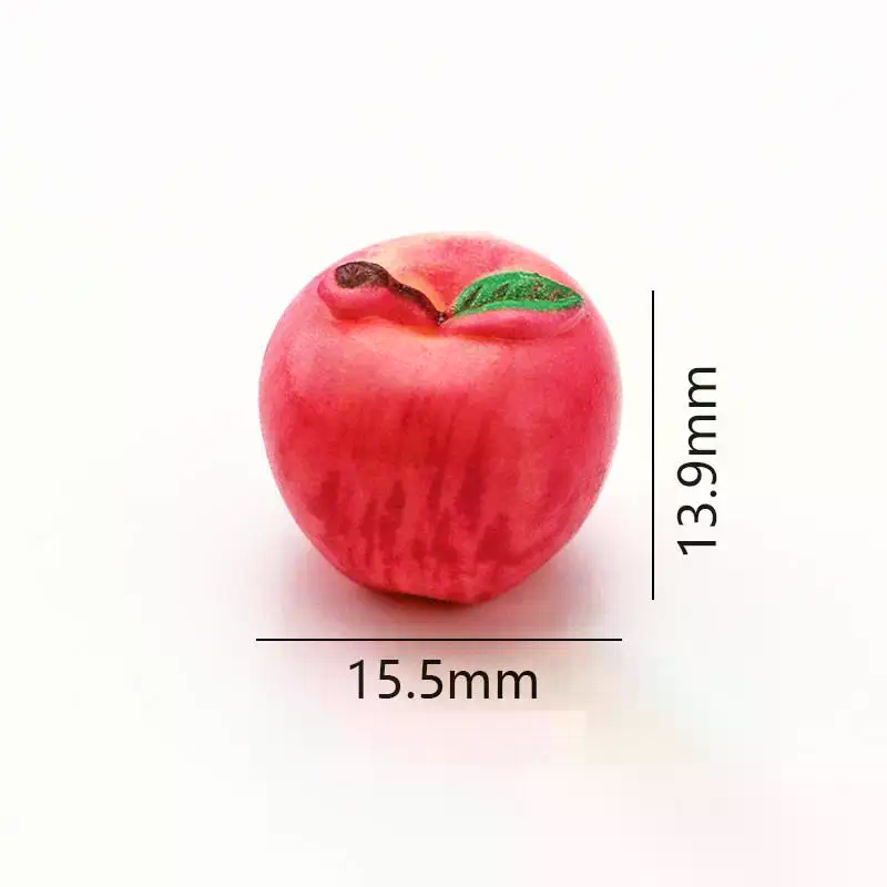 Cute Fruit Resin Loose Beads 3 - 3D Printing Earrings recensie en prijs