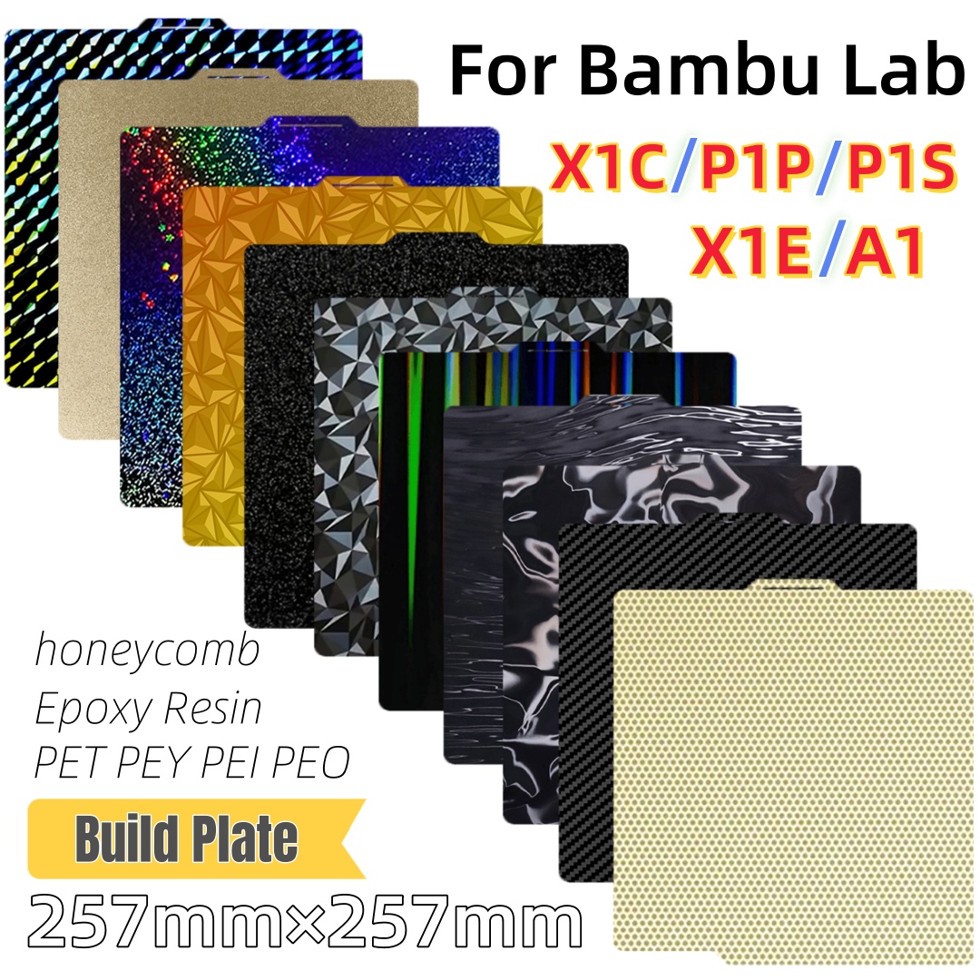Build Plate 257x257 Spring Ste - 3D Printing Steel recensie en prijs